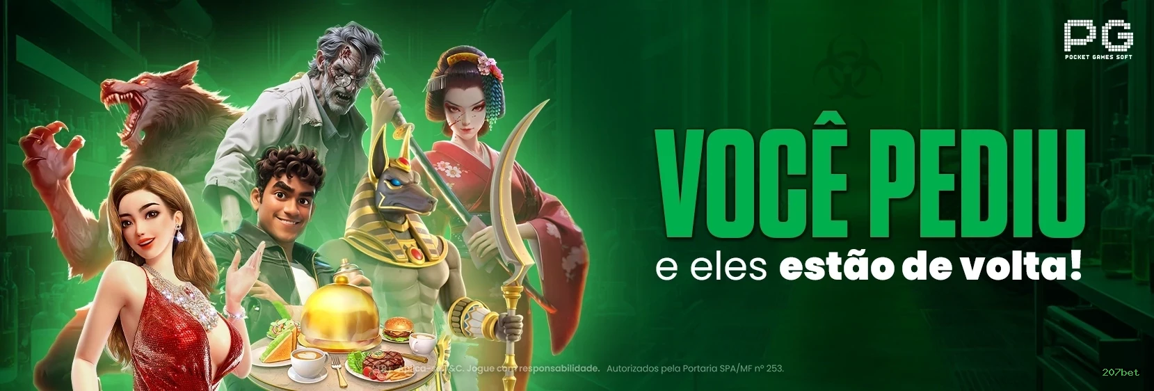 Métodos de pagamento aceitos na 207bet